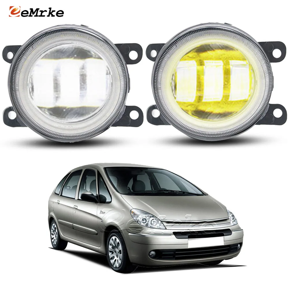 Led Car Fog Lights PTF Clear Lens 40W for Citroen Xsara Picasso N68 Facelift 2005-2015 Angel Eyes DRL Rings Fog Driving Lamp
Led Car Fog Lights PTF Clear Lens 40W for Citroen Xsara Picasso N68 Facelift 2005-2015 Angel Eyes DRL Rings Fog Driving Lamp