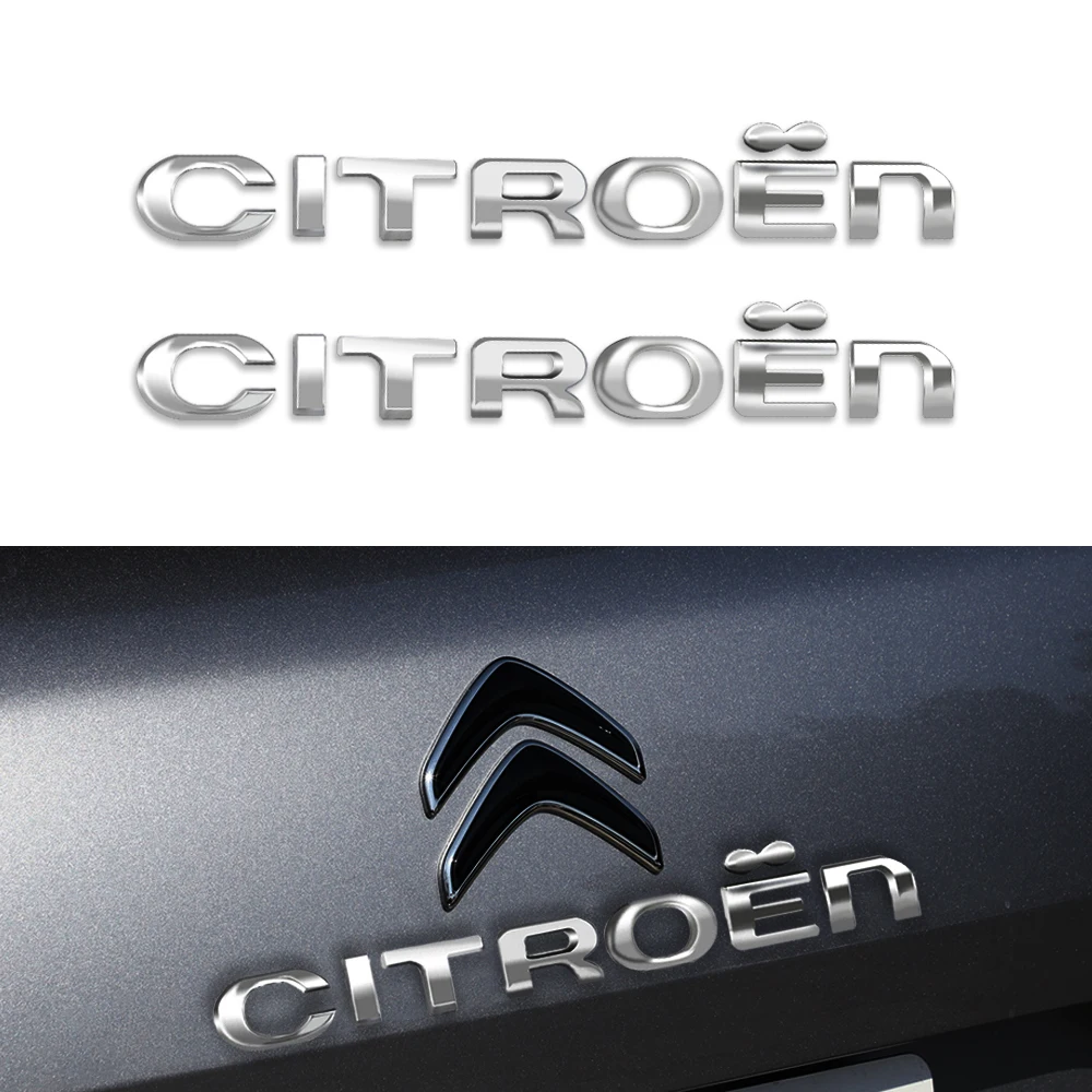 1PC ABS CITROEN Letters Emblem Decal Car Trunk Fender Logo Sticker For CITROEN C1 C3 C4 C5 C6 VTS C-ELYSEE Auto Accessories
1PC ABS CITROEN Letters Emblem Decal Car Trunk Fender Logo Sticker For CITROEN C1 C3 C4 C5 C6 VTS C-ELYSEE Auto Accessories