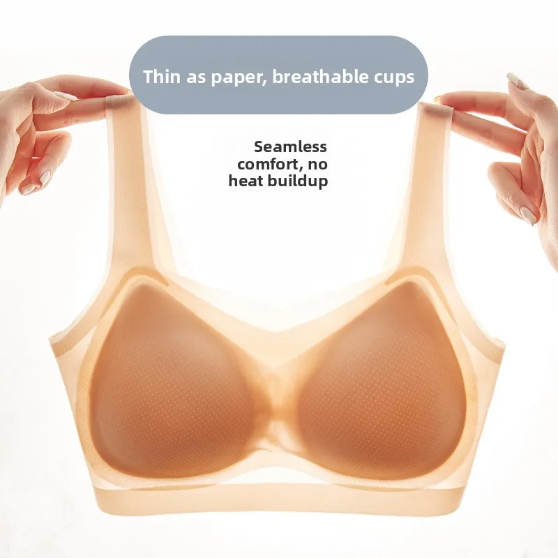 Ultra-Thin Steel Ring Sleepwear Vest Breathable Comfortable Bra Summer 2024 Fashion Underwear Ladies' Lingerie
Ultra-Thin Steel Ring Sleepwear Vest Breathable Comfortable Bra Summer 2024 Fashion Underwear Ladies' Lingerie