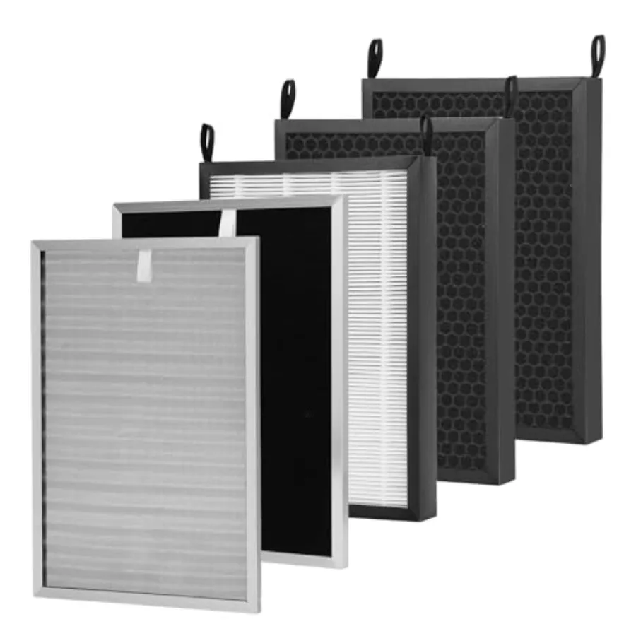 Комплект из 5 сменных фильтров, совместимых с очистителем воздуха OxyPure 4700147002 47003 47004 для 1 SS Pre 1 удаления озона 3 HEPA/
Комплект из 5 сменных фильтров, совместимых с очистителем воздуха OxyPure 4700147002 47003 47004 для 1 SS Pre 1 удаления озона 3 HEPA/