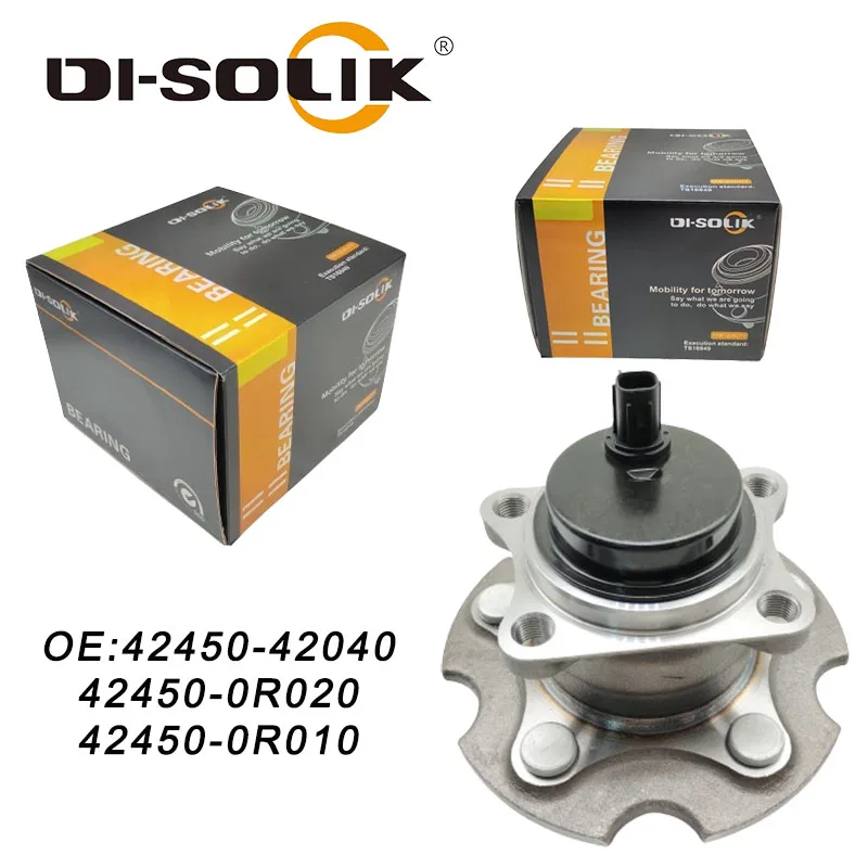 DI-SOLIK 2WD Rear Wheel Hub Bearing Assembly 42450-42040 42450-0R020 42450-0R010 for Toyota AURIS(E18)2012- SAI(AZK1)2009-
DI-SOLIK 2WD Rear Wheel Hub Bearing Assembly 42450-42040 42450-0R020 42450-0R010 for Toyota AURIS(E18)2012- SAI(AZK1)2009-