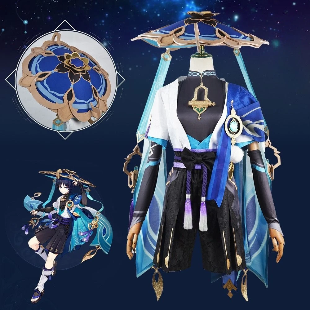 Yuanshen Wanderer Cosplay Sumi Scatter Cos Game Suit C Cloth Full Set Animation Set
Yuanshen Wanderer Cosplay Sumi Scatter Cos Game Suit C Cloth Full Set Animation Set