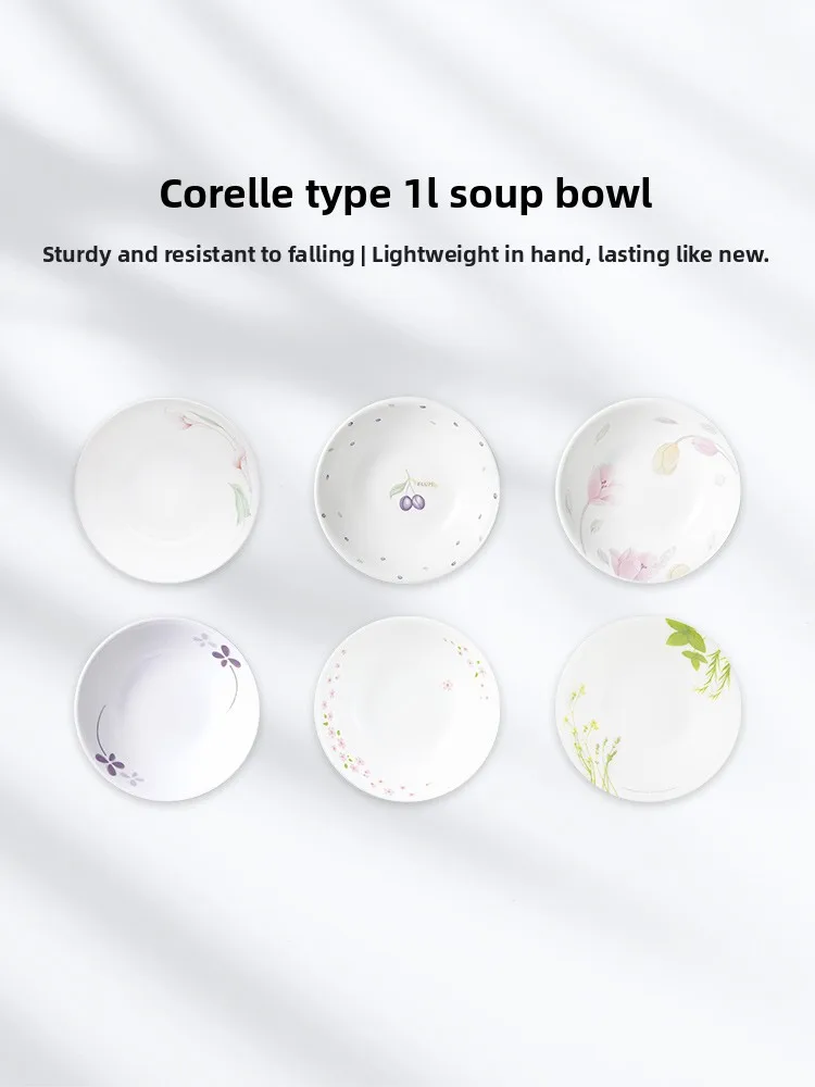 Corelle Heat Resistant Glass Dining Set L Soup Bowl Bowl Di Plate Chinese Sle Pattern Printed from Other Overseas Region
Corelle Heat Resistant Glass Dining Set L Soup Bowl Bowl Di Plate Chinese Sle Pattern Printed from Other Overseas Region