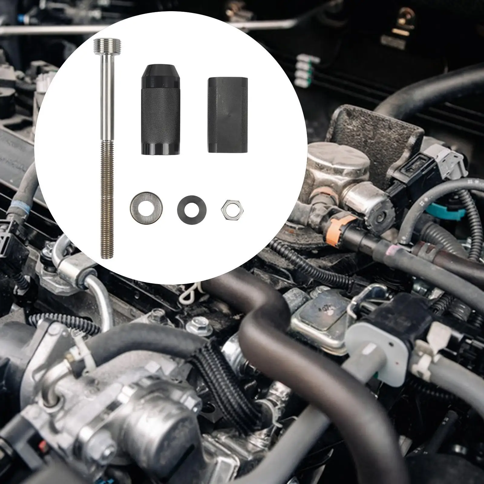 Injectors Sleeve Cup Remover Installer Accessory Engine Heavy Duty Steel Easy Install Injectors Removal Tool for C10 3406E
Injectors Sleeve Cup Remover Installer Accessory Engine Heavy Duty Steel Easy Install Injectors Removal Tool for C10 3406E