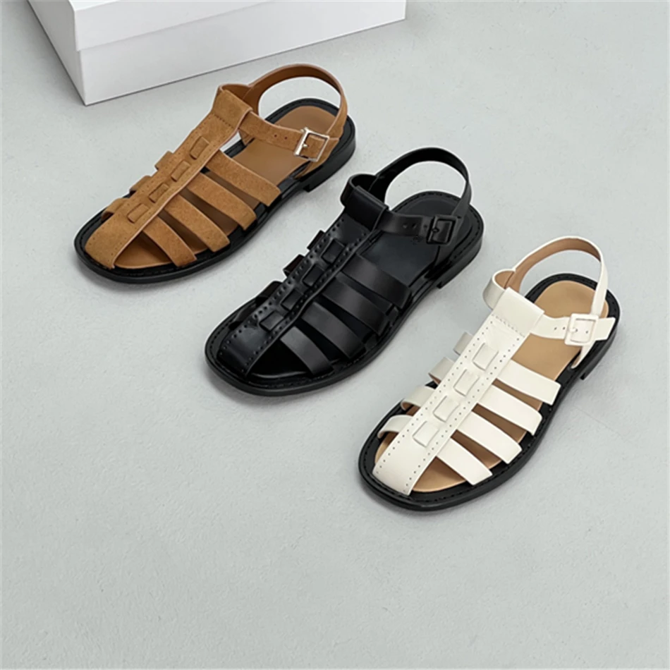 Pablo Sandals For Women In Real Leather Mater Quality Suede Gladiator Flat Shoes 2024 New Luxury Fishmen Shoes
Pablo Sandals For Women In Real Leather Mater Quality Suede Gladiator Flat Shoes 2024 New Luxury Fishmen Shoes