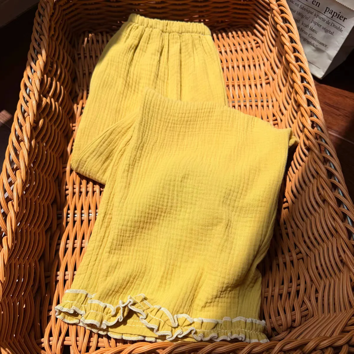 Cotton Vintage Pants Elastic Waist Solid Color Trousers Summer Loose Casual Women Sleepers Female Comfortable Clothes
Cotton Vintage Pants Elastic Waist Solid Color Trousers Summer Loose Casual Women Sleepers Female Comfortable Clothes