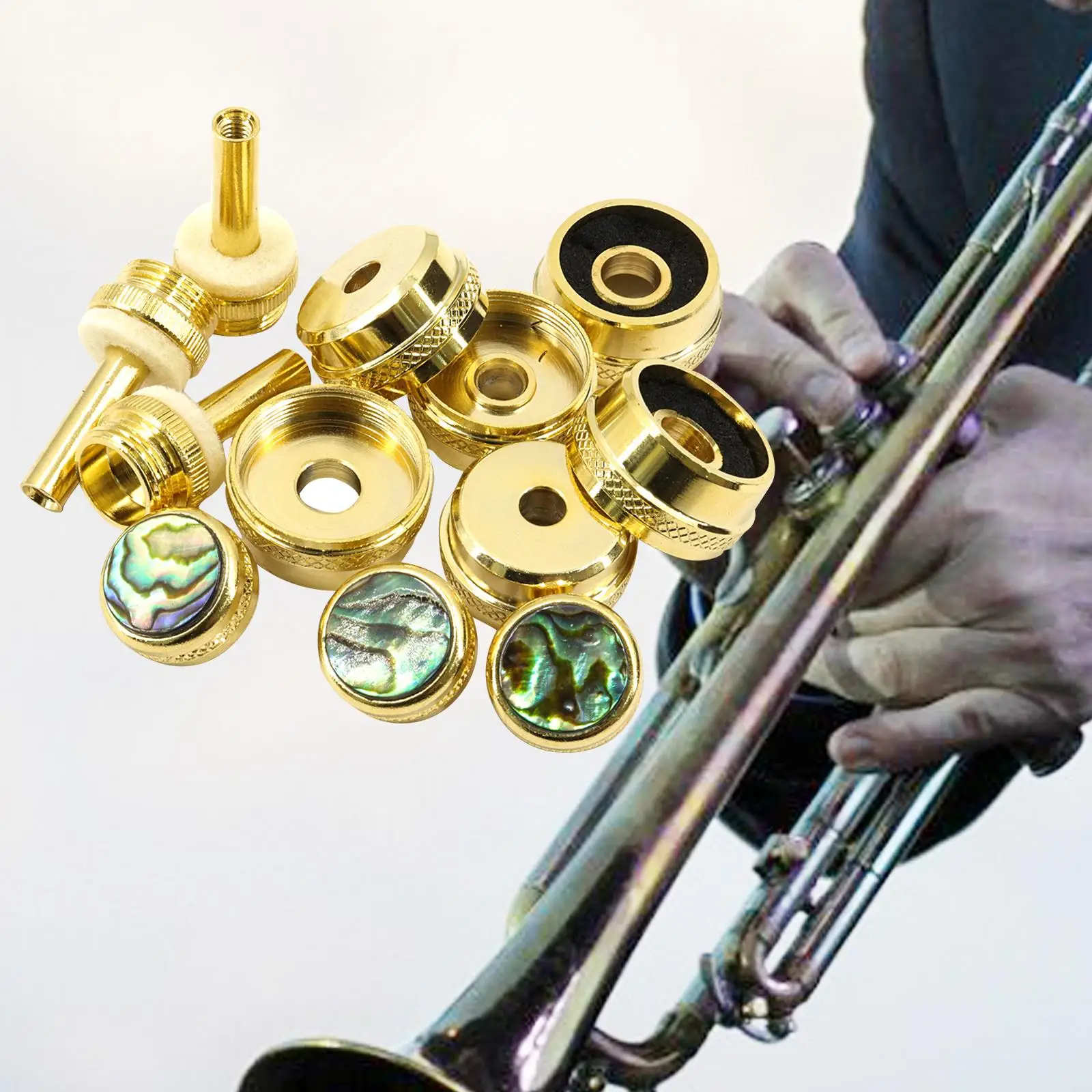 Trumpet Repair Kits Trumpet Valves Cap Trumpet Accessory Professional Metal Portable Connecting Rod Replacement Parts
Trumpet Repair Kits Trumpet Valves Cap Trumpet Accessory Professional Metal Portable Connecting Rod Replacement Parts