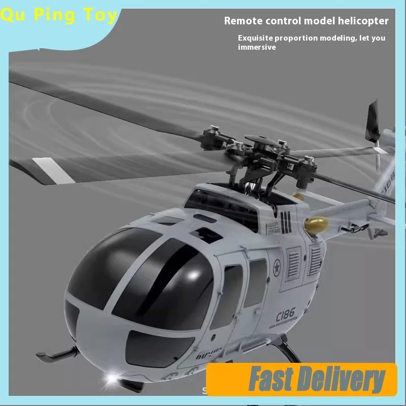 Rc Era Remote-Controlled Helicopter Simulation Electric Model C186 Armed Helicopter Single Propeller Aileron Free Bo-150
Rc Era Remote-Controlled Helicopter Simulation Electric Model C186 Armed Helicopter Single Propeller Aileron Free Bo-150