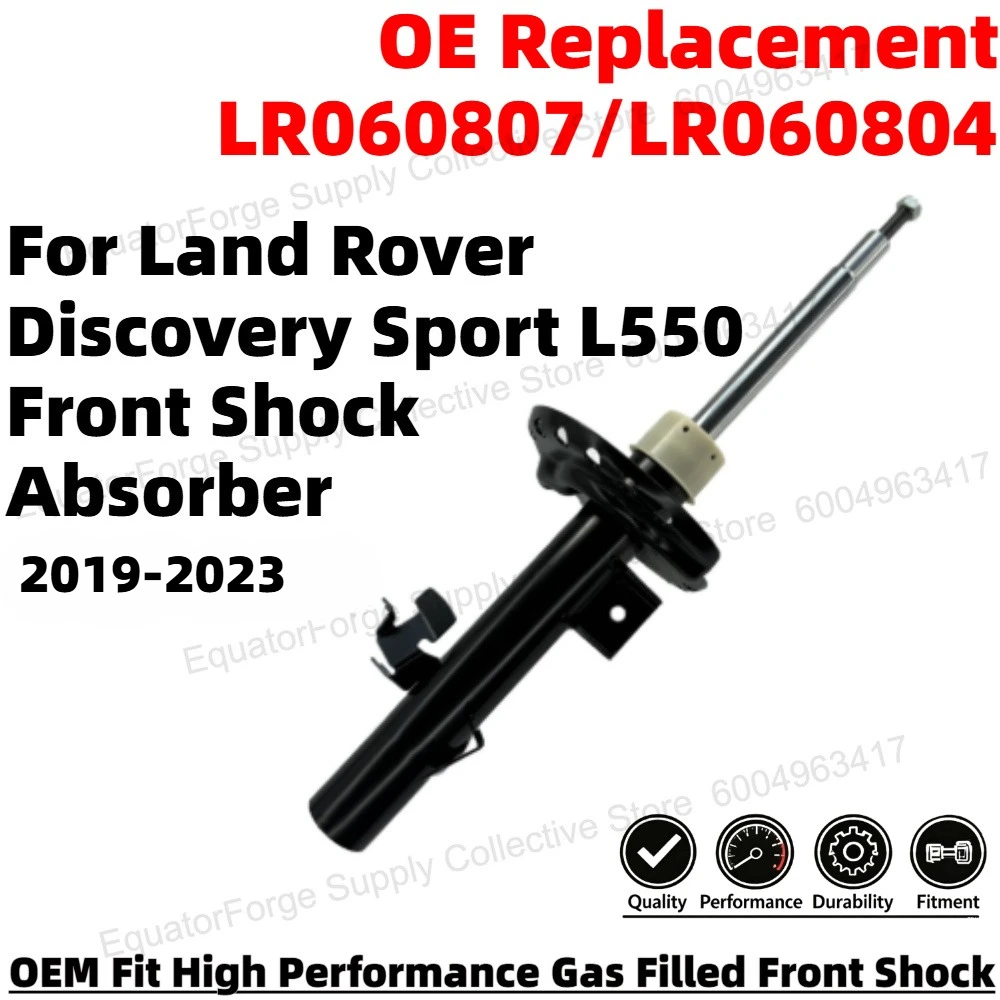 High Performance Durable Front Shock Absorber for Land Rover Discovery Sport L550 Smooth Ride OE Replacement LR060807/LR060804
High Performance Durable Front Shock Absorber for Land Rover Discovery Sport L550 Smooth Ride OE Replacement LR060807/LR060804