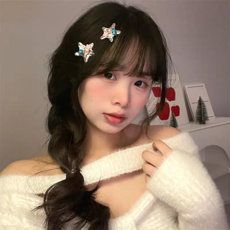 FANYIN Fashion Korean Version Colorful Star Hair Clip Metal Y2k Holiday Gift for Girls 
FANYIN Fashion Korean Version Colorful Star Hair Clip Metal Y2k Holiday Gift for Girls