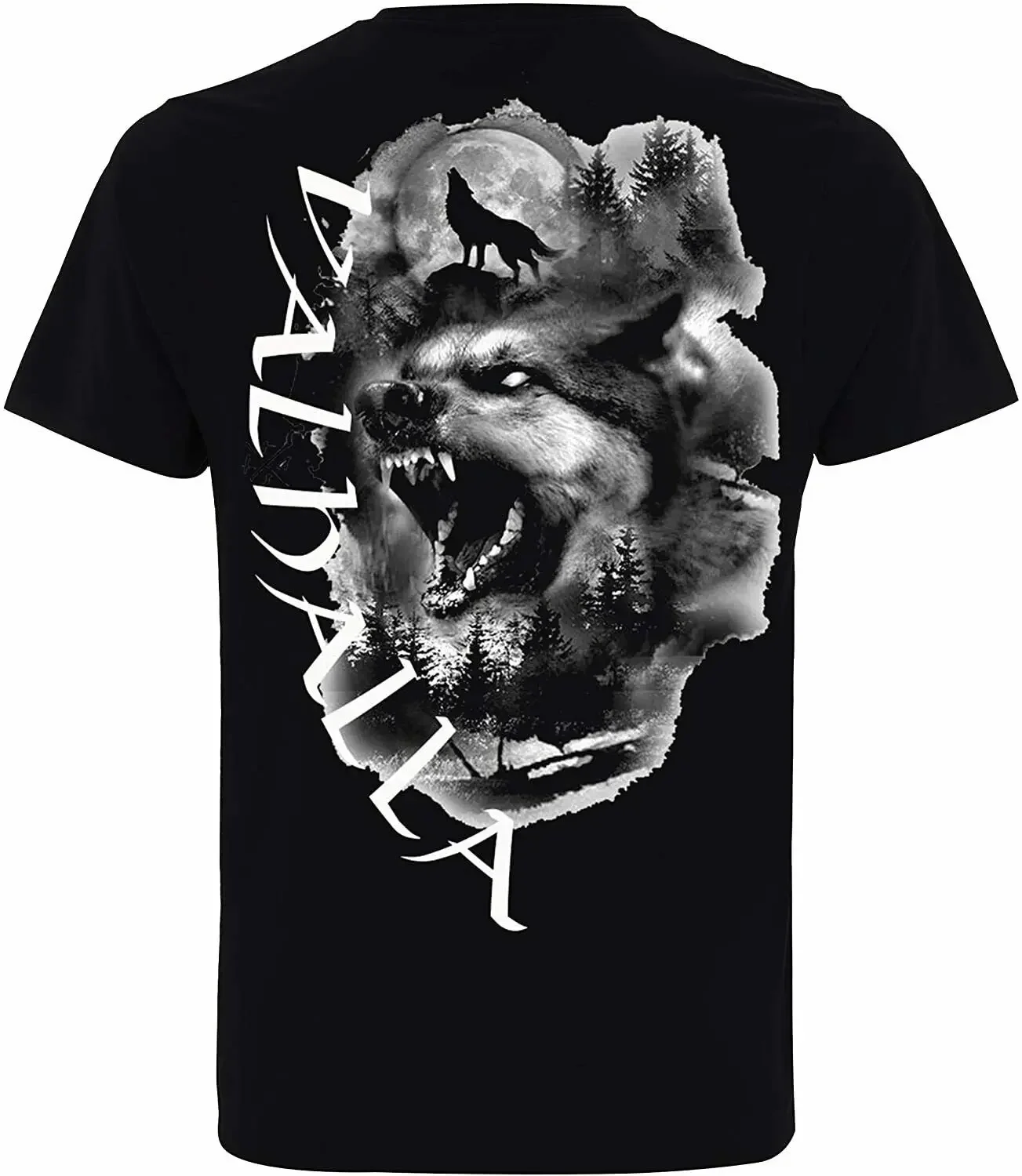Valhalla Wolf Norse Myth Valknut Rune Nordic Warrior Pagan T-Shirt 100% Cotton O-Neck Short Sleeve Summer Casual Mens T-shirt
Valhalla Wolf Norse Myth Valknut Rune Nordic Warrior Pagan T-Shirt 100% Cotton O-Neck Short Sleeve Summer Casual Mens T-shirt