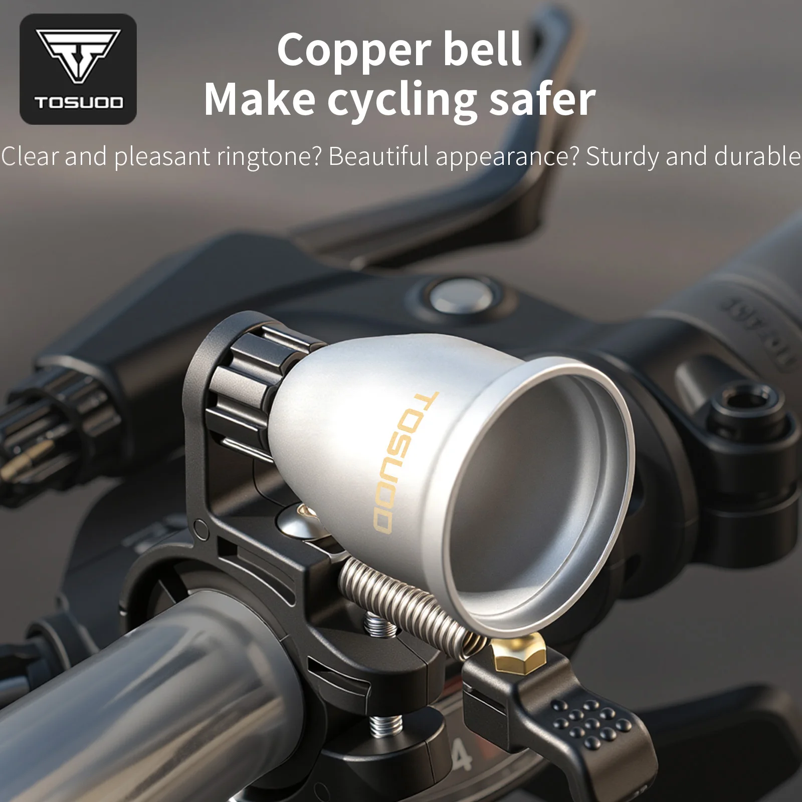 TOSUOD Bicycle Bell MTB Mountain Road Bike Horn High Decibel Clear Ring Cycling Retro Crisp Bell Bike Accessories
TOSUOD Bicycle Bell MTB Mountain Road Bike Horn High Decibel Clear Ring Cycling Retro Crisp Bell Bike Accessories