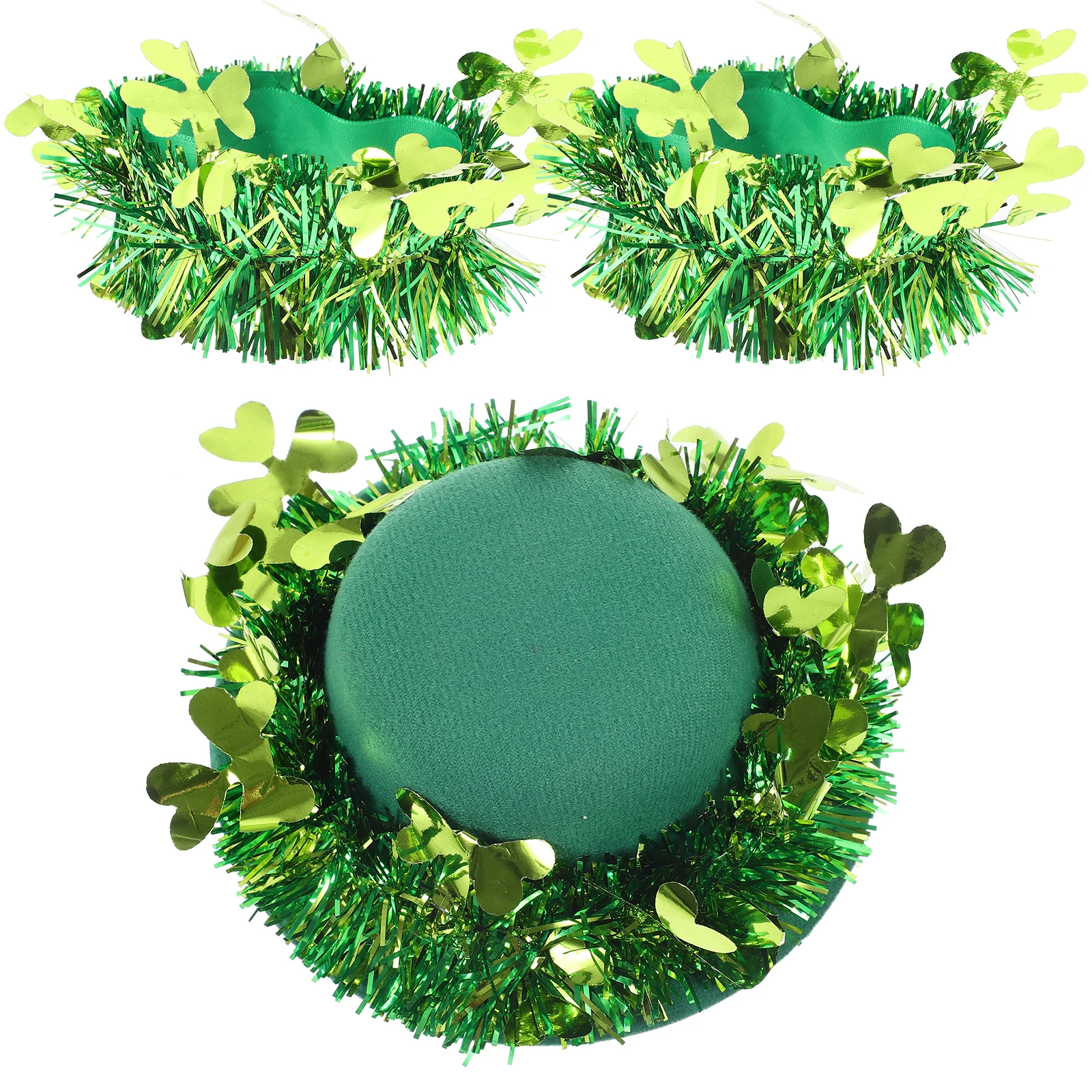 1 Green Hat 2 s Clover Set St Patricks Day Hats Irish Decor Photo Props Festive Accessories Top Hat Prop s
1 Green Hat 2 s Clover Set St Patricks Day Hats Irish Decor Photo Props Festive Accessories Top Hat Prop s
