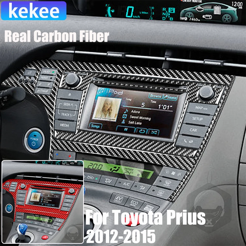 Real Carbon Fiber Car Accessories Infotainment Screen Set Cover Soft Sticker For Toyota Prius XW30/ZVW30 2012 2013 2014 2015
Real Carbon Fiber Car Accessories Infotainment Screen Set Cover Soft Sticker For Toyota Prius XW30/ZVW30 2012 2013 2014 2015