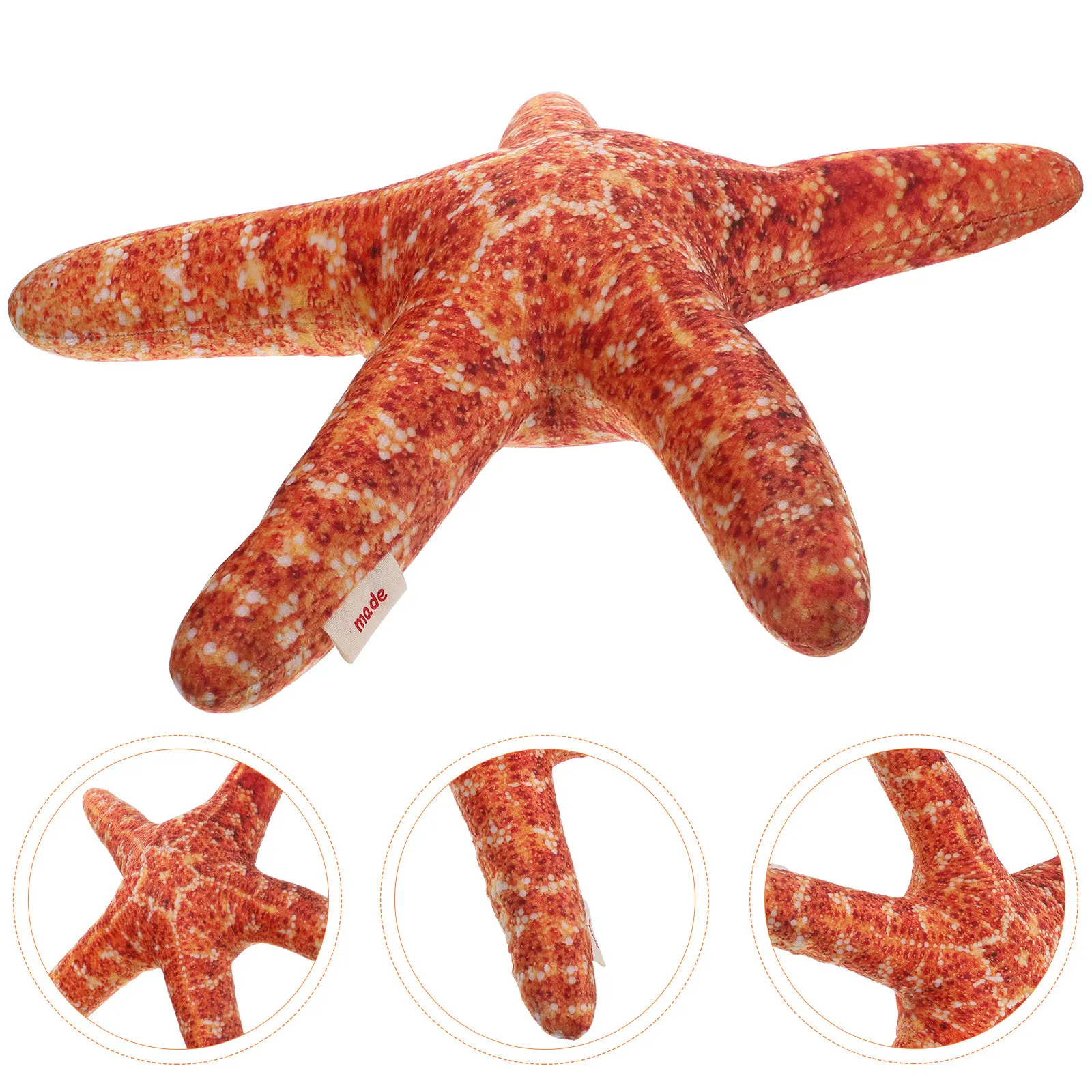 Sea-Star Cushion Soft Decorative Throw Pillow Home Sofa Bed Kids Gift Comforting Shaped Cozy Rest Cushion for Bedroom
Sea-Star Cushion Soft Decorative Throw Pillow Home Sofa Bed Kids Gift Comforting Shaped Cozy Rest Cushion for Bedroom