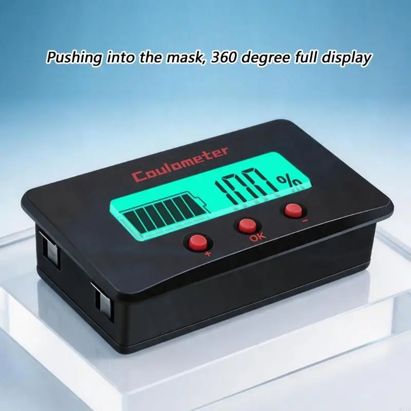 High Accuracy Bidirectional Coulomb Meter Current Measurement Tool For 8V To 120V Battery Monitoring With LCD Display M4YD
High Accuracy Bidirectional Coulomb Meter Current Measurement Tool For 8V To 120V Battery Monitoring With LCD Display M4YD