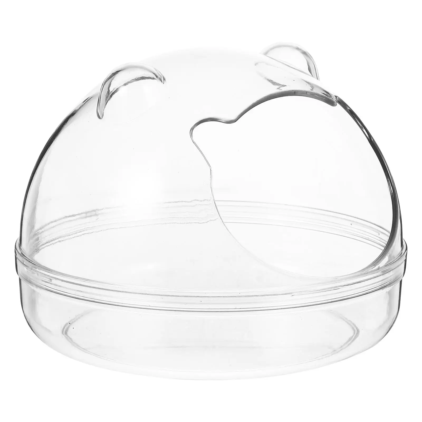 Transparent Plastic Hamster Bath Container Small Pet Bathing Tub Guinea Pig Basin Toilet Anti Skid Design Easy Smooth
Transparent Plastic Hamster Bath Container Small Pet Bathing Tub Guinea Pig Basin Toilet Anti Skid Design Easy Smooth