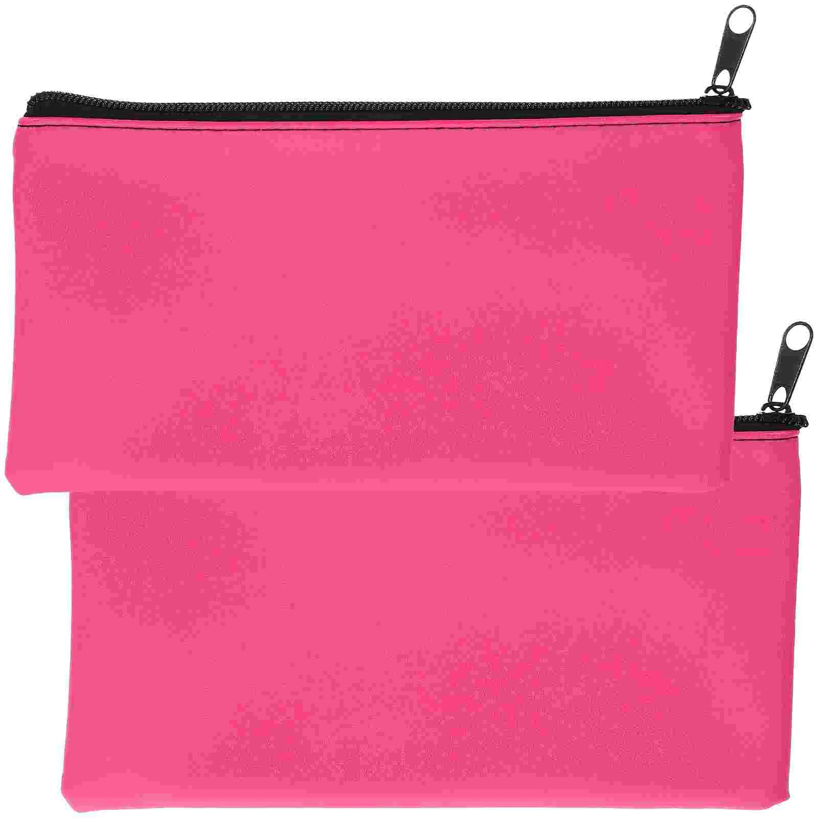 2 Pcs Black Money Bag Receipt Organizer Small with Zipper Cash Pouches for Aluminum Alloy Travel Wallet
2 Pcs Black Money Bag Receipt Organizer Small with Zipper Cash Pouches for Aluminum Alloy Travel Wallet