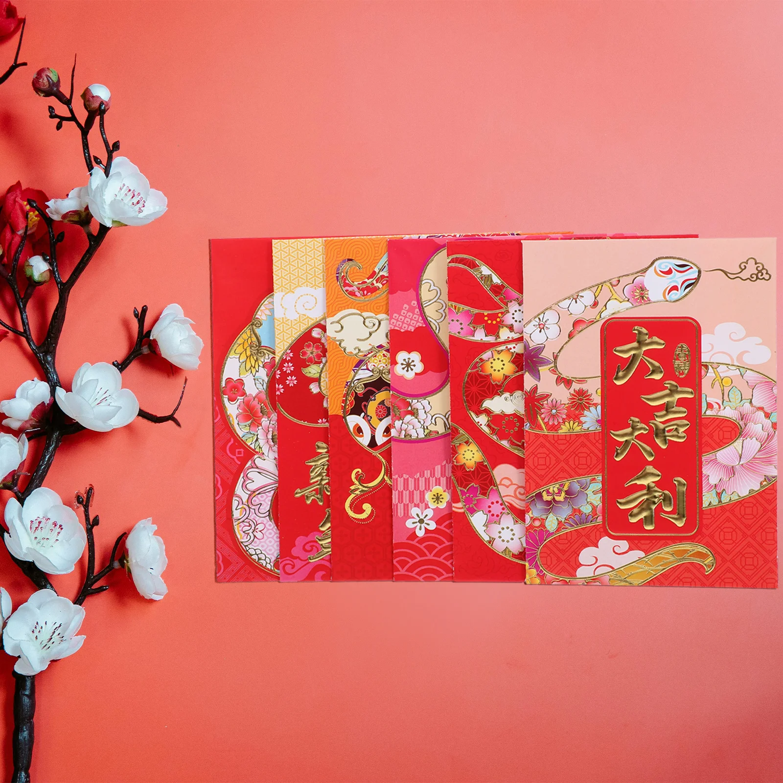 36Pcs Red Envelope Cartoon Snake Spring Festival Money Pouch Traditional Red Packet New Year Money Bag 2025 Lucky Packet
36Pcs Red Envelope Cartoon Snake Spring Festival Money Pouch Traditional Red Packet New Year Money Bag 2025 Lucky Packet