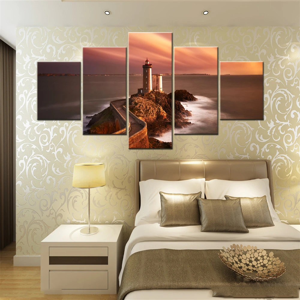 5 Pieces Landscape Canvas Poster Paitning Nature Lighthouse Rocky cliff Wallpaper Home Decor Picture Printing Living Room Mural
5 Pieces Landscape Canvas Poster Paitning Nature Lighthouse Rocky cliff Wallpaper Home Decor Picture Printing Living Room Mural