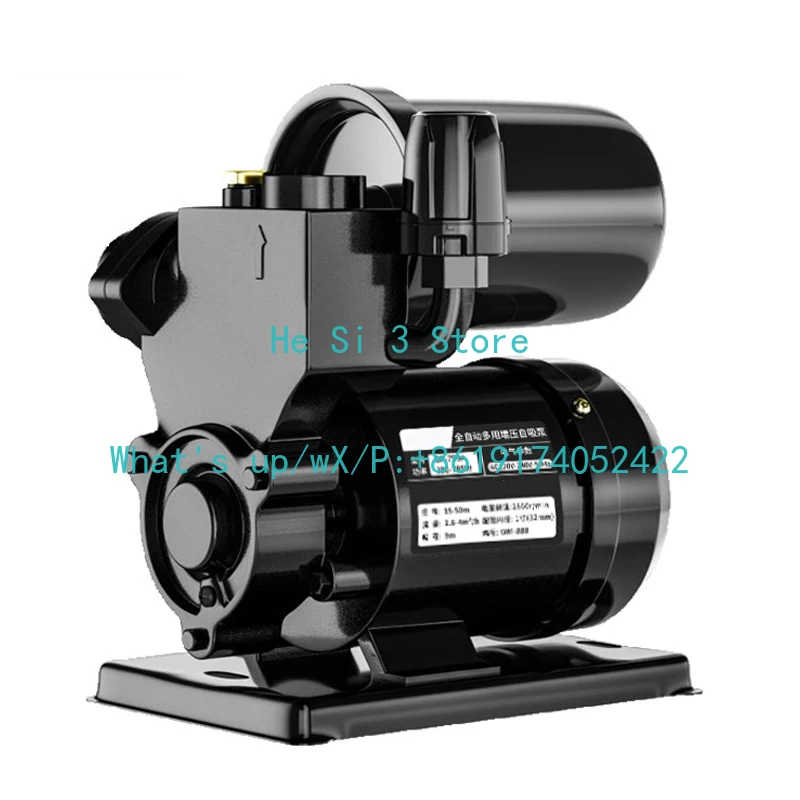 Fully Automatic Water Pressure Booster Water Self-priming Pump Silent Booster Pump Household Water Heater Booster Pump
Fully Automatic Water Pressure Booster Water Self-priming Pump Silent Booster Pump Household Water Heater Booster Pump