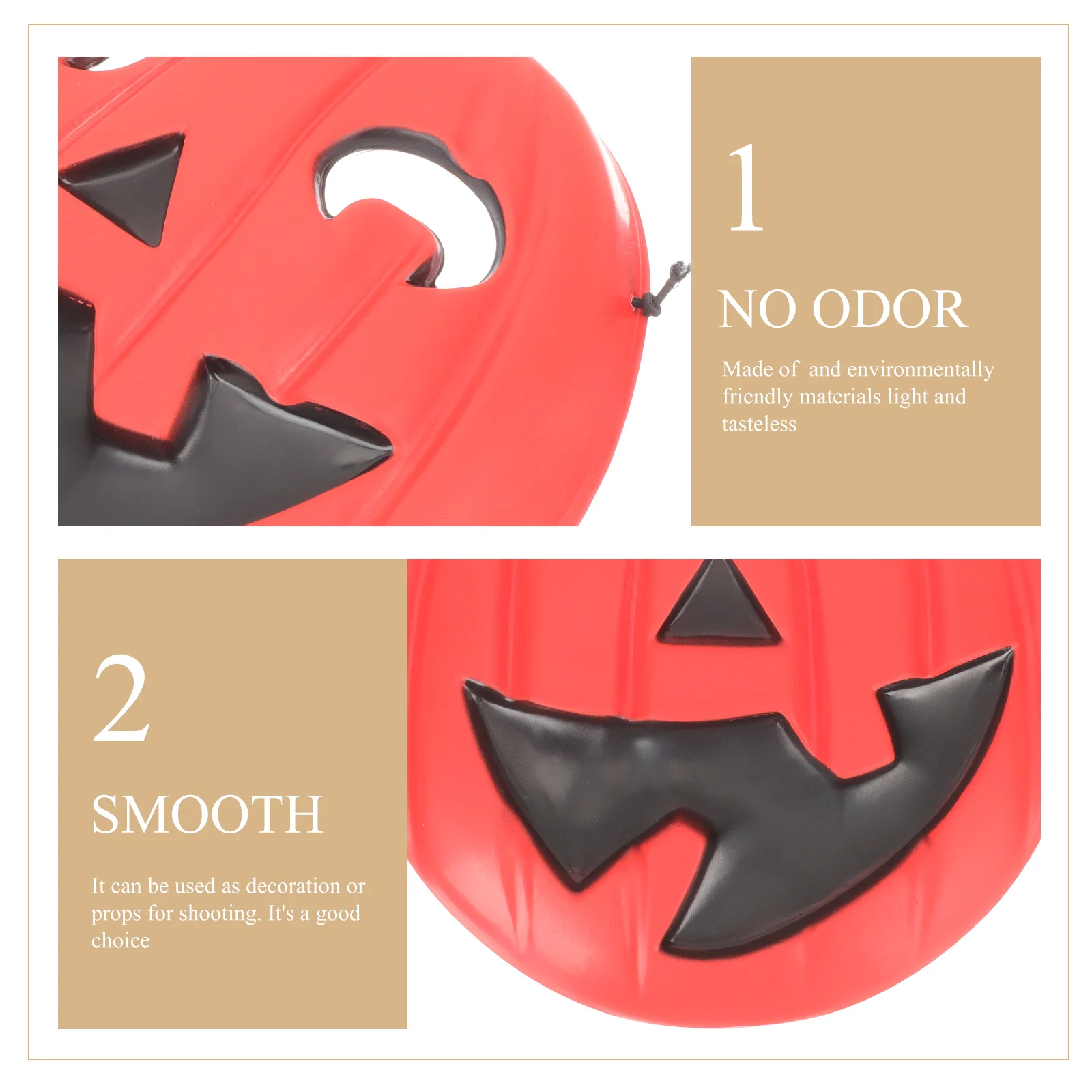 2Pcs Realistic Halloween Pumpkin Masks Creepy Spooky Masks for Cosplay Parties
2Pcs Realistic Halloween Pumpkin Masks Creepy Spooky Masks for Cosplay Parties