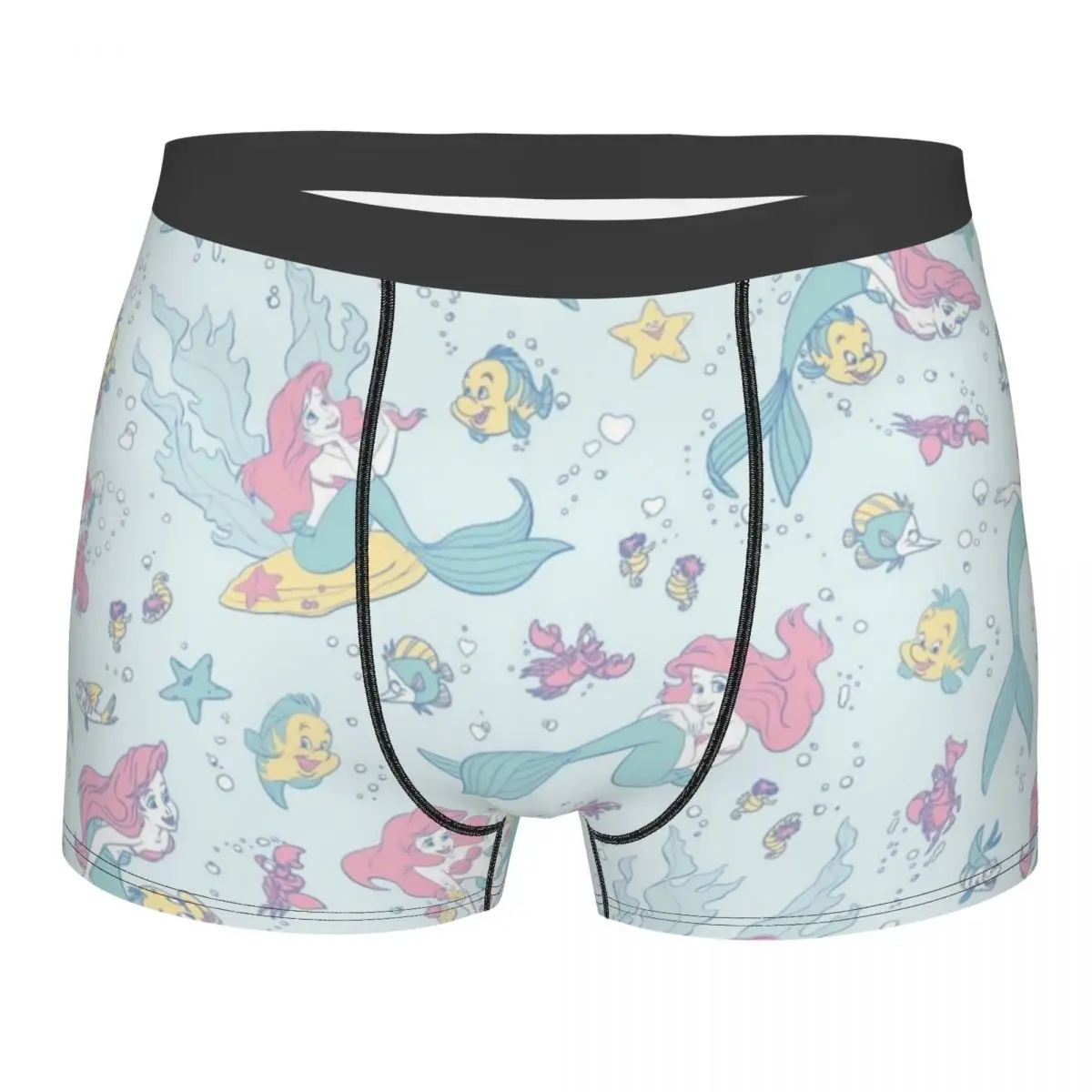 Мужское крутое нижнее белье на заказ, трусы-боксеры принцессы Ариэль, эластичные шорты, трусы, трусы
Мужское крутое нижнее белье на заказ, трусы-боксеры принцессы Ариэль, эластичные шорты, трусы, трусы