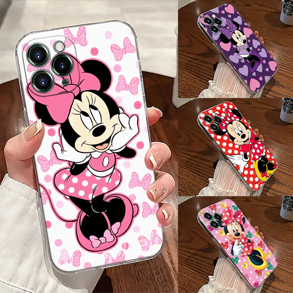Cartoon Minnie Mouse Transparent Phone Case For iPhone 17 Pro Max 17E 11 12 13 14 15 16 Pro Max Plus 17 Air 16E 7 X Disney Cover
Cartoon Minnie Mouse Transparent Phone Case For iPhone 17 Pro Max 17E 11 12 13 14 15 16 Pro Max Plus 17 Air 16E 7 X Disney Cover