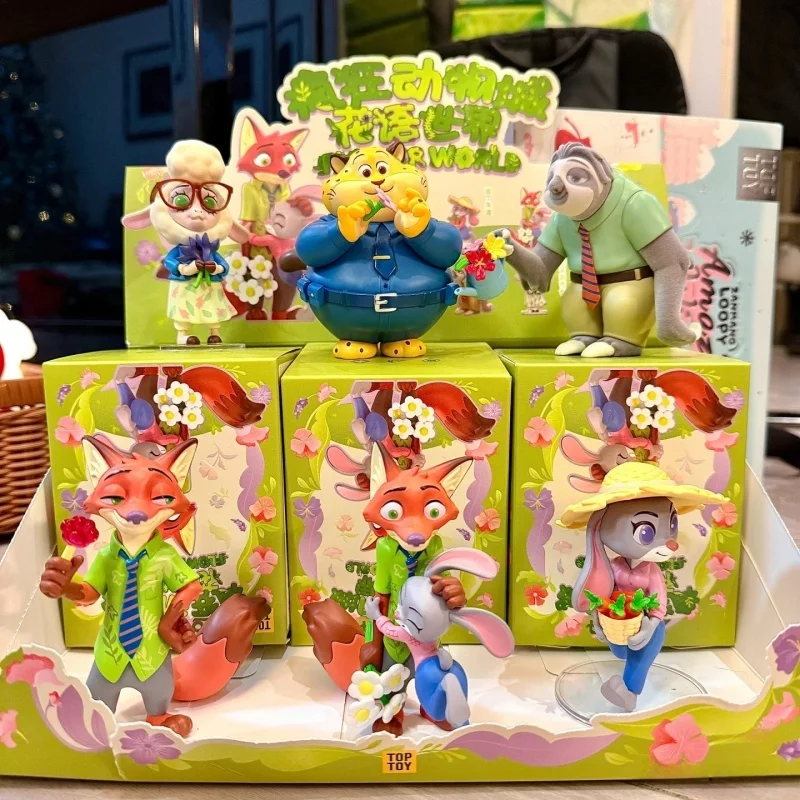 Zootopia Flower Language World Nick·wilde Judith Laverne Hopps Anime Figures Cute Peripheral Collection Graduation Gifts
Zootopia Flower Language World Nick·wilde Judith Laverne Hopps Anime Figures Cute Peripheral Collection Graduation Gifts