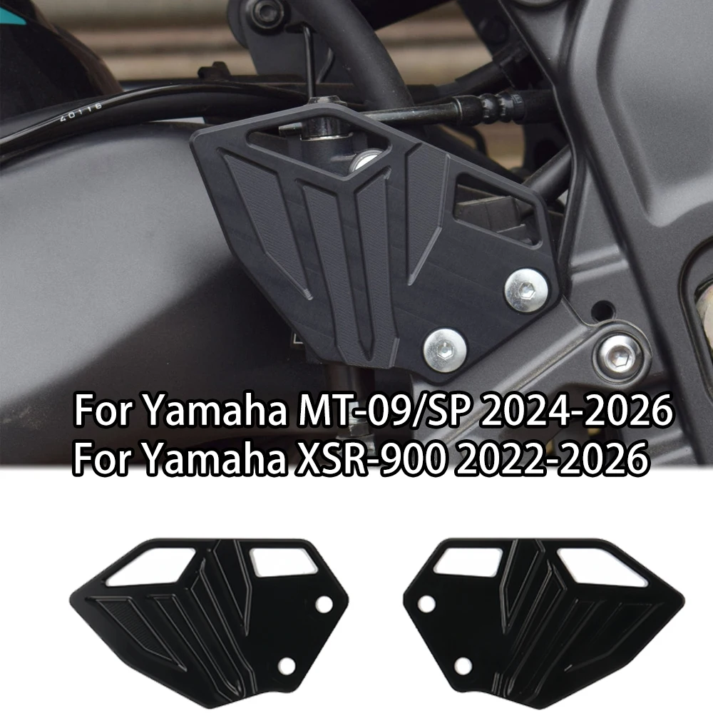 Aluminum Rear Heel Kick Footpeg Plate For Yamaha MT-09 MT09 SP 2024-2026 XSR900 GP 2022-2026 Motorcycle Heel Plate Protector
Aluminum Rear Heel Kick Footpeg Plate For Yamaha MT-09 MT09 SP 2024-2026 XSR900 GP 2022-2026 Motorcycle Heel Plate Protector