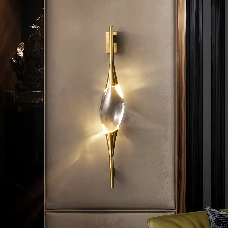 Led Crystal Wall Light lampara Gold Bronze Wall Scone Lamp For Bedroom Living Room Decor
Led Crystal Wall Light lampara Gold Bronze Wall Scone Lamp For Bedroom Living Room Decor