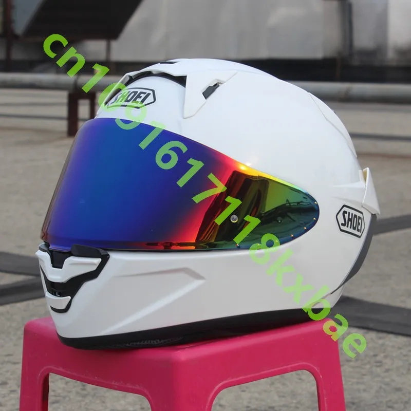 SHOEI X-15 Pro X-Twelve, яркий белый Полнолицевой шлем, для гоночных и дорожных мотоциклетных защитных шлемов, вместительный
SHOEI X-15 Pro X-Twelve, яркий белый Полнолицевой шлем, для гоночных и дорожных мотоциклетных защитных шлемов, вместительный