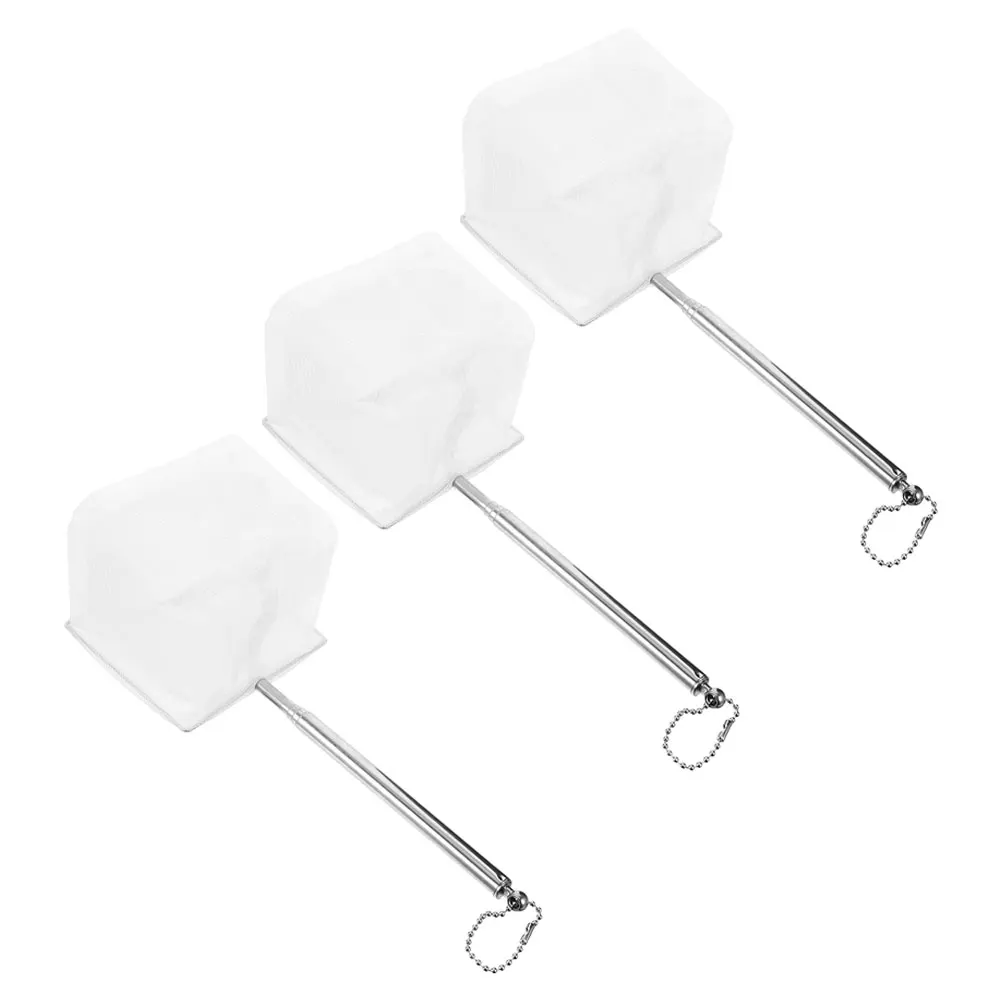 3pcs Telescopic Fish Net Durable Stainless Steel Scooper Mesh White Kids Bait Casting Nets Portable Fishing Equipment
3pcs Telescopic Fish Net Durable Stainless Steel Scooper Mesh White Kids Bait Casting Nets Portable Fishing Equipment