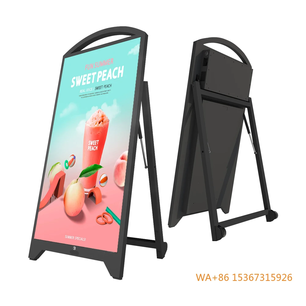43 Inch Solar Powered Portable Outdoor Waterproof P2.5 LED Digital Signage
43 Inch Solar Powered Portable Outdoor Waterproof P2.5 LED Digital Signage