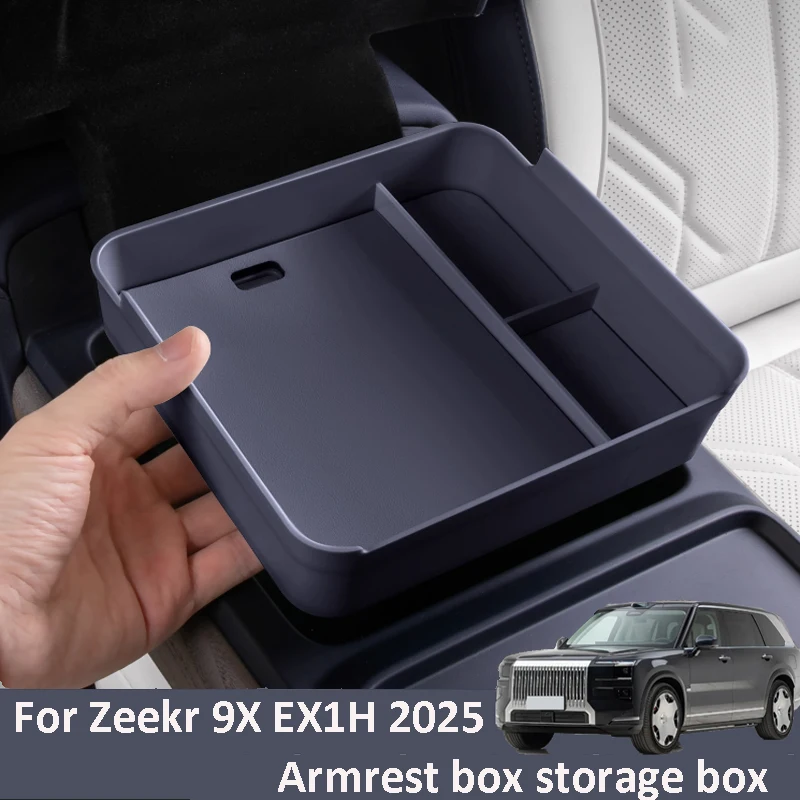 Для Zeekr 9X EX1H 2025 2026, автомобильный подлокотник, ящик для хранения, центральная консоль, многослойное хранилище, АБС-пластик, аксессуары для интерьера
Для Zeekr 9X EX1H 2025 2026, автомобильный подлокотник, ящик для хранения, центральная консоль, многослойное хранилище, АБС-пластик, аксессуары для интерьера