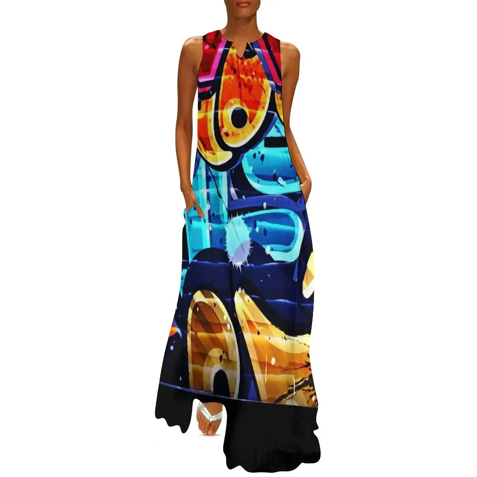 Graffiti Street Art Long Dress women's evening dresses 2025 summer dresses Women's skirt Dress
Graffiti Street Art Long Dress women's evening dresses 2025 summer dresses Women's skirt Dress