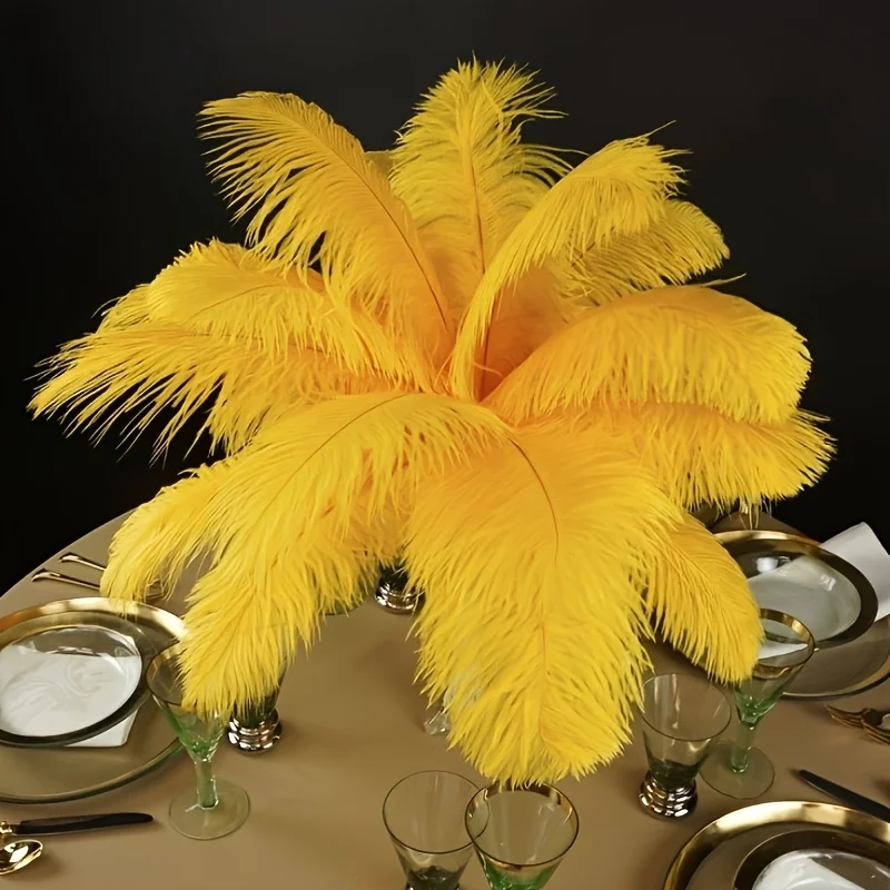 10Pcs/Lot 20-55cm Ostrich Feathers for Crafts Party Decoration Jewelry Creation Natural Feather for Needlework and Handicrafts
10Pcs/Lot 20-55cm Ostrich Feathers for Crafts Party Decoration Jewelry Creation Natural Feather for Needlework and Handicrafts