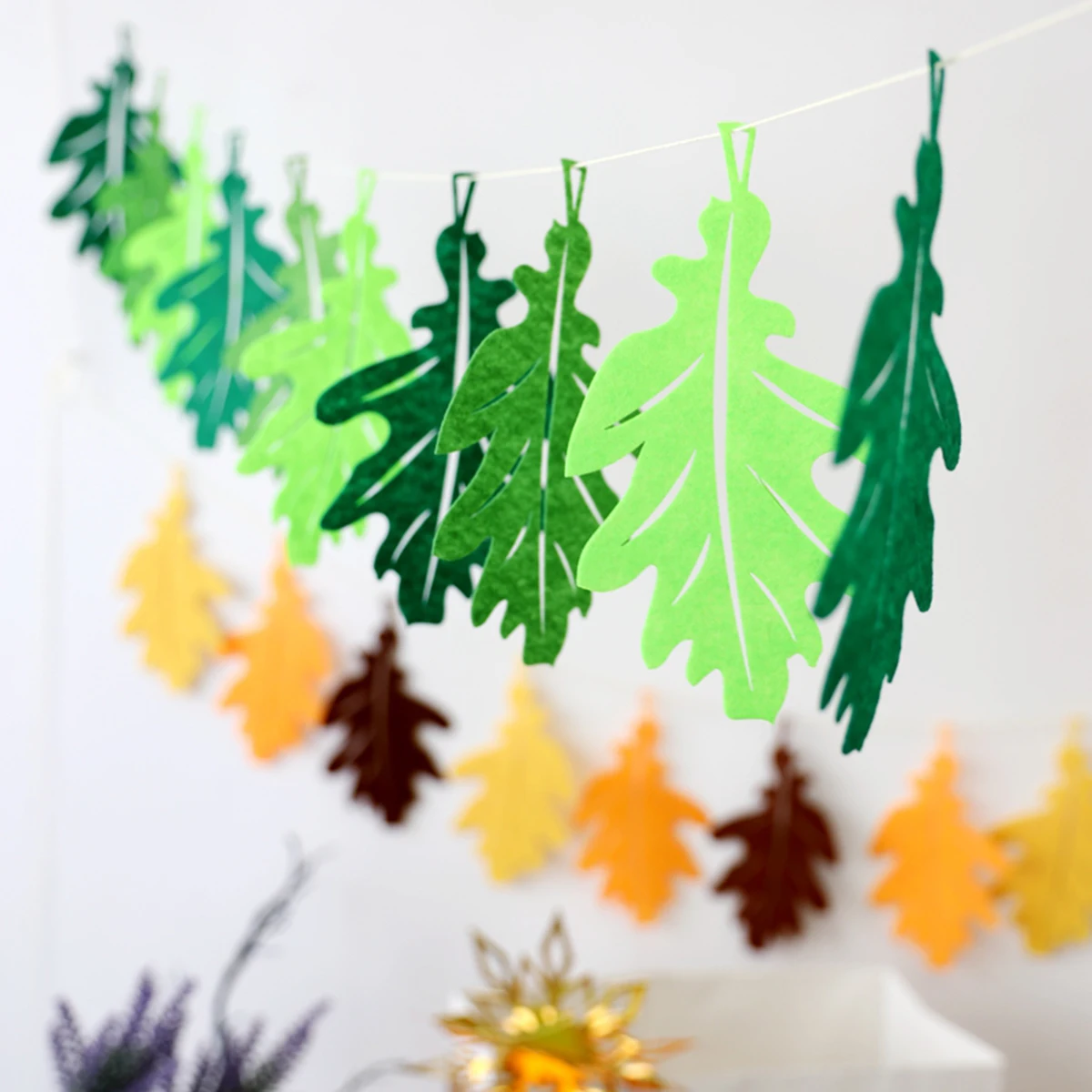 Leaves Banner Thanksgiving Party Decoration Thanksgiving Banner Reusable Yellow Autumn Home Wall Decor Bunting
Leaves Banner Thanksgiving Party Decoration Thanksgiving Banner Reusable Yellow Autumn Home Wall Decor Bunting
