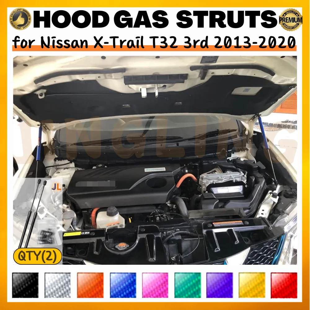 Qty(2) Стойки капота для Nissan X-Trail T32 2013-2020 для Rogue, модифицированные демпферы переднего капота, газовые пружины, подъемные опоры, амортизаторы
Qty(2) Стойки капота для Nissan X-Trail T32 2013-2020 для Rogue, модифицированные демпферы переднего капота, газовые пружины, подъемные опоры, амортизаторы