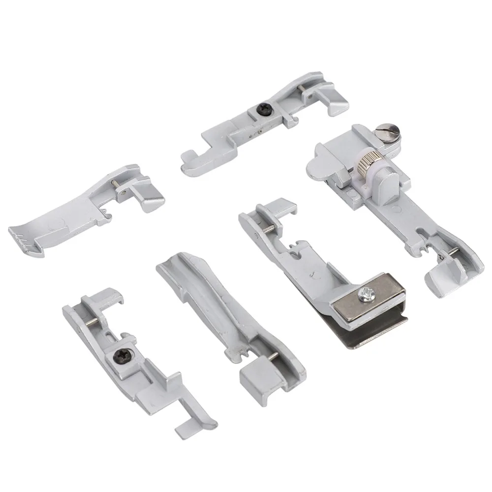6Pcs Zinc Alloy Presser Foot Set Compatible Multi-Function Sewing Machine Presser Foot Durable for SINGER 14U 14CG754 14SH654
6Pcs Zinc Alloy Presser Foot Set Compatible Multi-Function Sewing Machine Presser Foot Durable for SINGER 14U 14CG754 14SH654