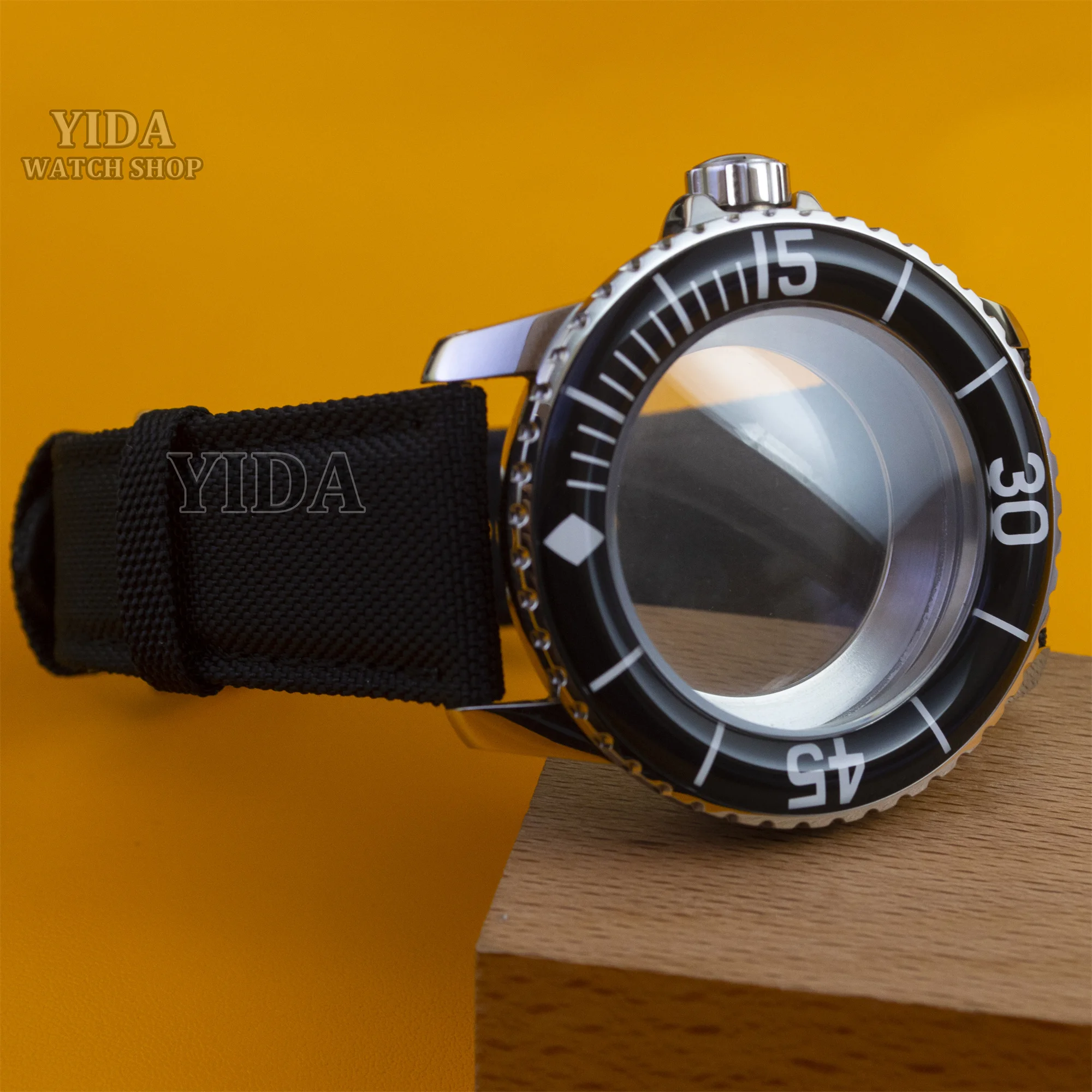 NH35 Case 45mm Watch Case Leather Bracelet Parts for FIFTY FATHOMS NH35 Movement Repair Tools 10ATM Waterproof Mod Replacements
NH35 Case 45mm Watch Case Leather Bracelet Parts for FIFTY FATHOMS NH35 Movement Repair Tools 10ATM Waterproof Mod Replacements