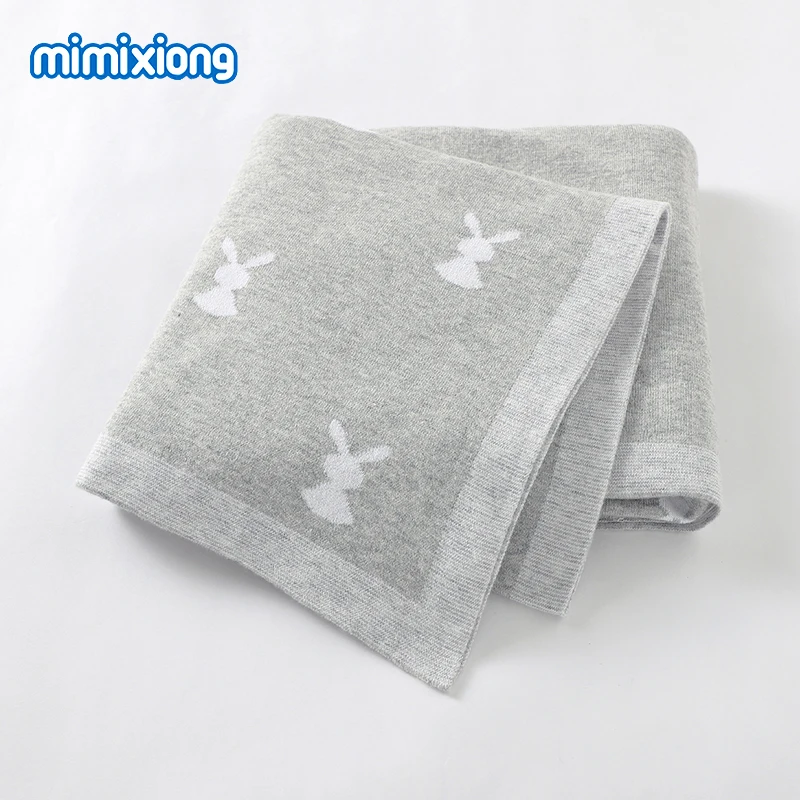 Baby Blankets 100%Cotton Knitted Newborn Infant Swaddle Wrap Easter Rabbit Toddler Boy Girl Stroller Bed Quilts 100*80cm Covers
Baby Blankets 100%Cotton Knitted Newborn Infant Swaddle Wrap Easter Rabbit Toddler Boy Girl Stroller Bed Quilts 100*80cm Covers