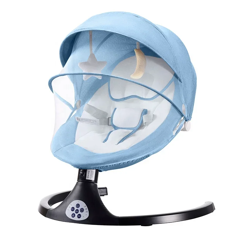 Remote control music cradle swing Portable baby rocking chair Safe newborn baby cradle Baby electric rocking chair multi-speed
Remote control music cradle swing Portable baby rocking chair Safe newborn baby cradle Baby electric rocking chair multi-speed