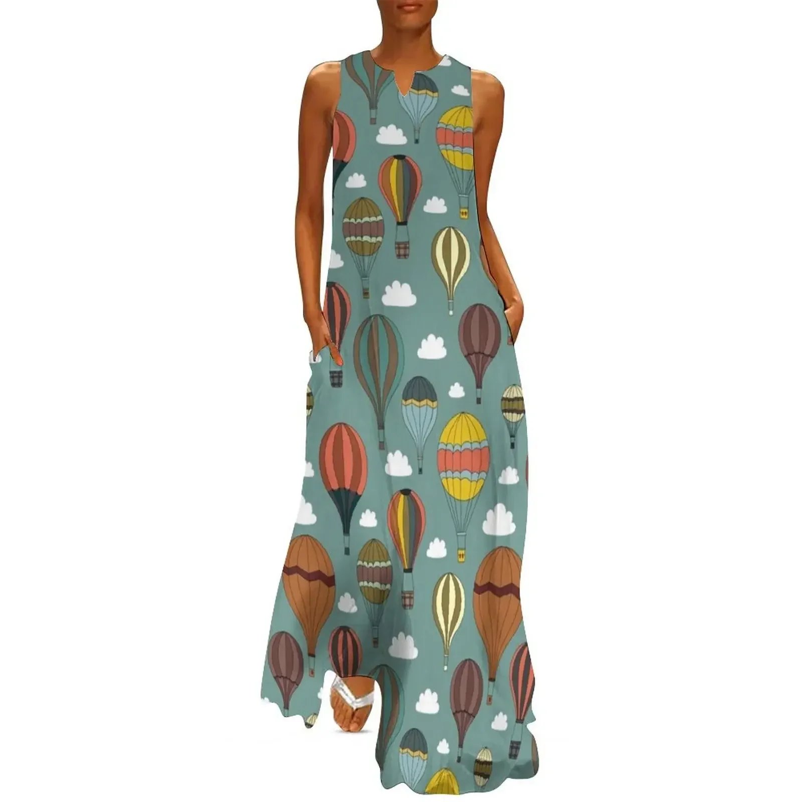 Vintage Hot Air Balloons Long Dress dresses for woman 2025 elegant party dress for women 2025 birthday dress Long dresses
Vintage Hot Air Balloons Long Dress dresses for woman 2025 elegant party dress for women 2025 birthday dress Long dresses