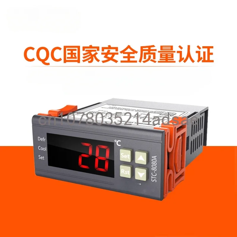 Термостат холодного хранения 3020 STC-8080A + интеллектуальный регулятор температуры для синхронизации и размораживания холодильного оборудования
Термостат холодного хранения 3020 STC-8080A + интеллектуальный регулятор температуры для синхронизации и размораживания холодильного оборудования