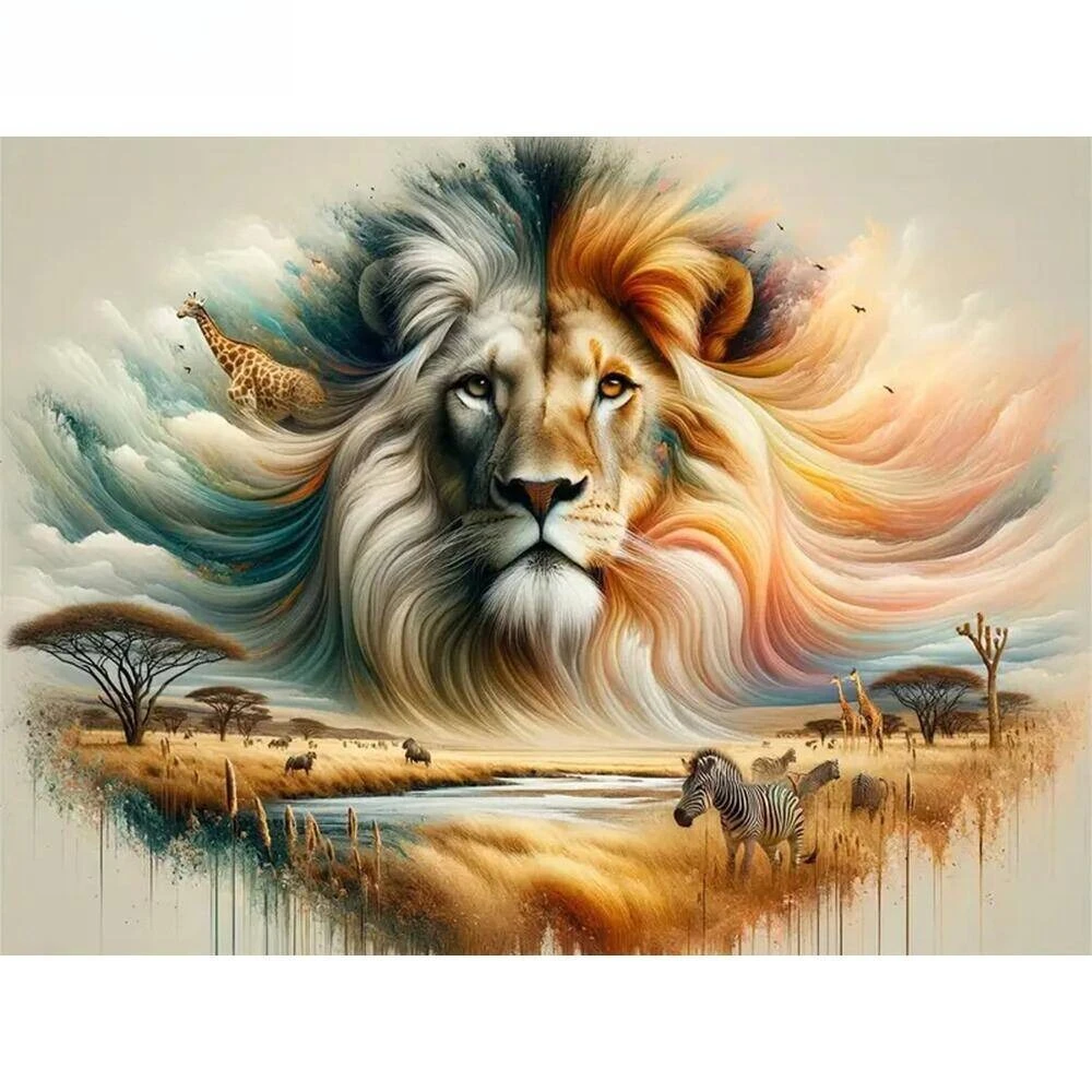  500/1000 PCS Jigsaw Puzzle Lion Animal Diy for Adults Beginners , Gifts Home Decoration Games
500/1000 PCS Jigsaw Puzzle Lion Animal Diy for Adults Beginners , Gifts Home Decoration Games
