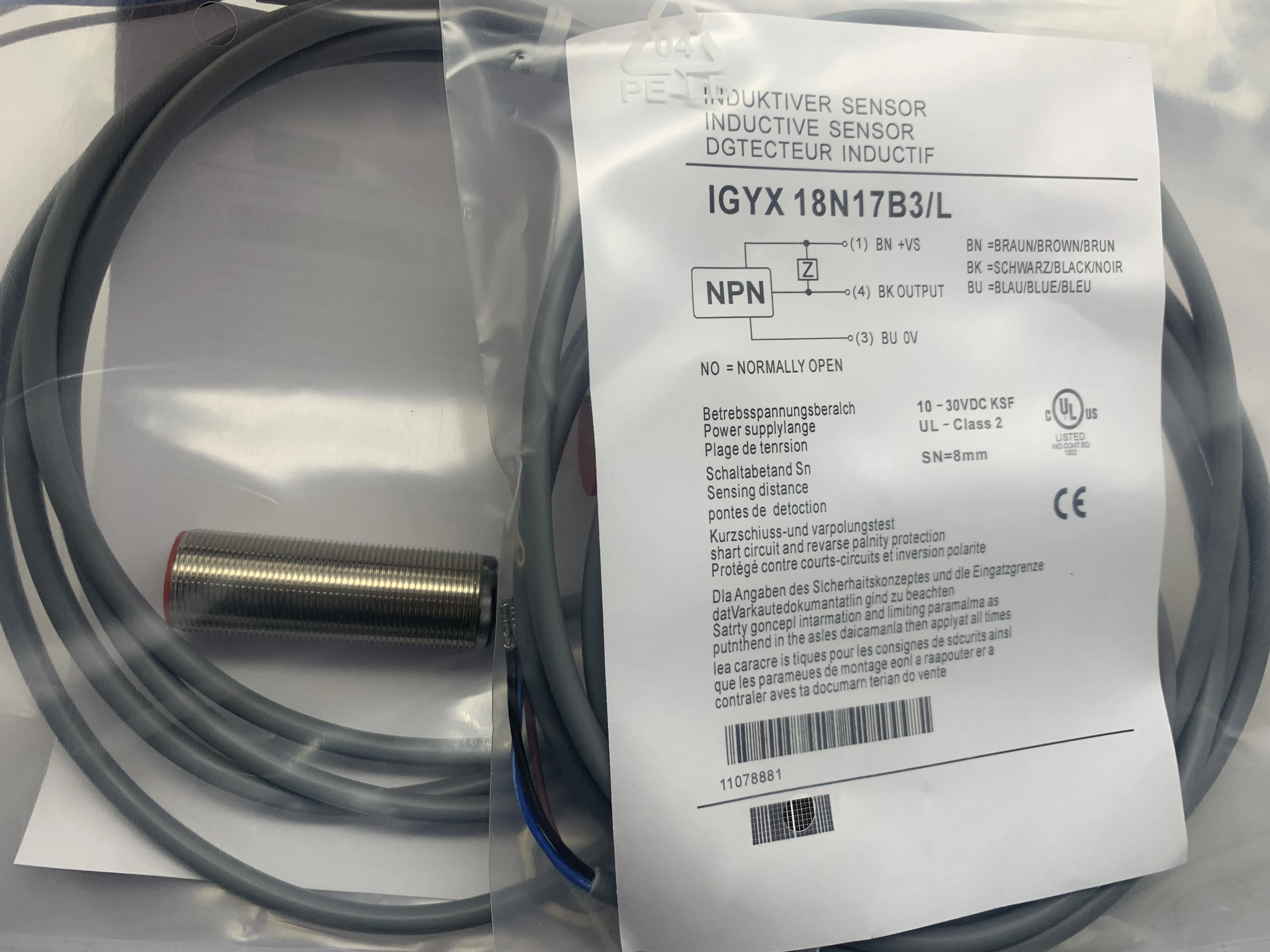 In Stock New Proximity Switch Sensor IGYX 30P17B3/L IGYX 30N17B3/L High Quality Seller One-year Warranty
In Stock New Proximity Switch Sensor IGYX 30P17B3/L IGYX 30N17B3/L High Quality Seller One-year Warranty