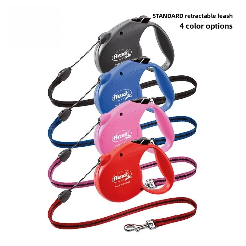 Flexi Standard Series Retractable Leash for Dogs Large Medium And Small Sizes Automatic Extension Rope Dog Walking Harness
Flexi Standard Series Retractable Leash for Dogs Large Medium And Small Sizes Automatic Extension Rope Dog Walking Harness