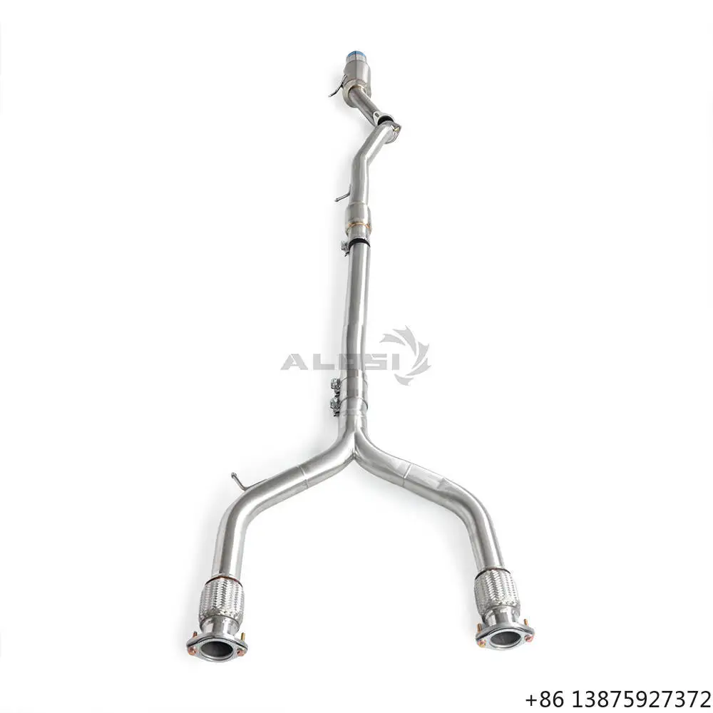 SS304 Catback Exhaust for Q50S 3.7 2014-2022 Performance Tuning Large Caliber Front Y Pipe Racing Muffler System
SS304 Catback Exhaust for Q50S 3.7 2014-2022 Performance Tuning Large Caliber Front Y Pipe Racing Muffler System
