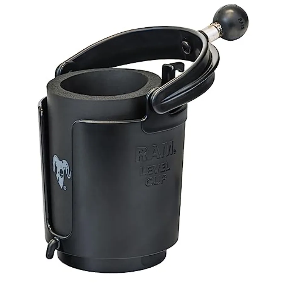 Level Cup Drink Holder with B Size 1" Ball, Self-Leveling Cup Holder for Cans and Small Bottles RAM-B-132BU
Level Cup Drink Holder with B Size 1" Ball, Self-Leveling Cup Holder for Cans and Small Bottles RAM-B-132BU